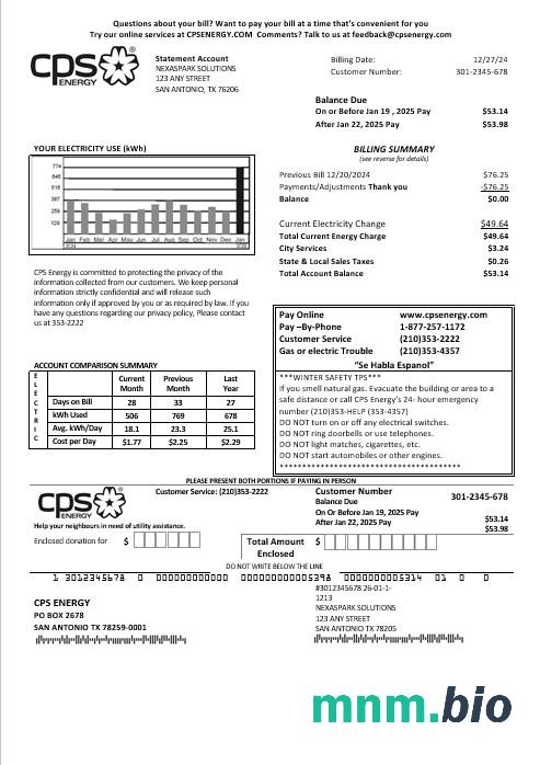 USA CPS ENERGY